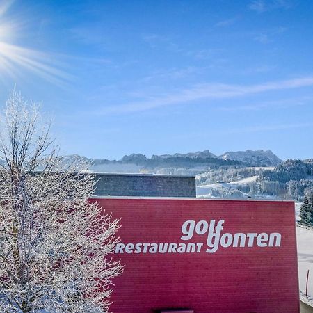 Отель Swiss Mountain Golf-Restaurant Gonten Экстерьер фото